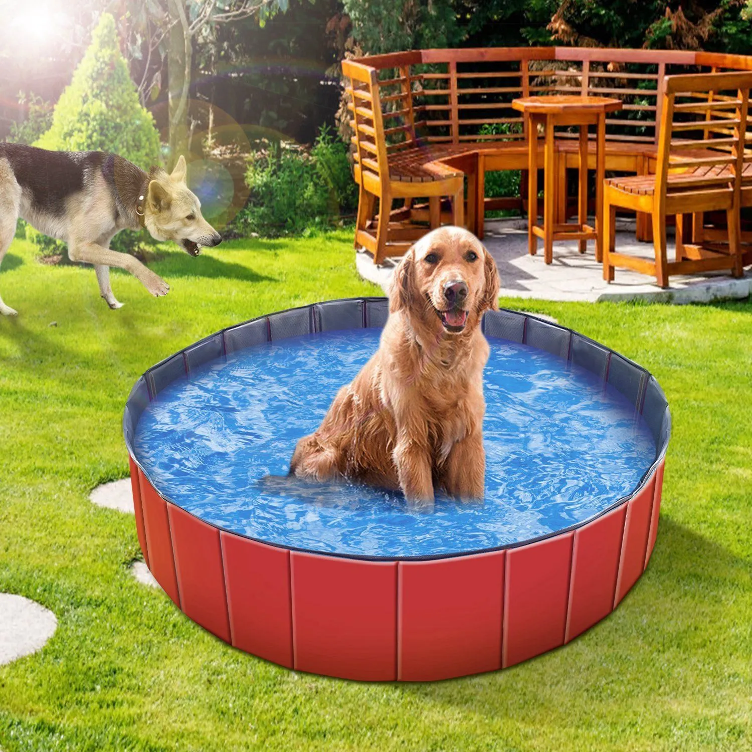 Foldable Pet Swimming Pool PVC